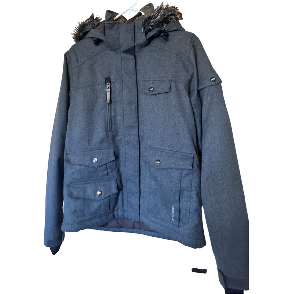 ORAGE women’s gray ski/snowboard winter jacket (Medium)